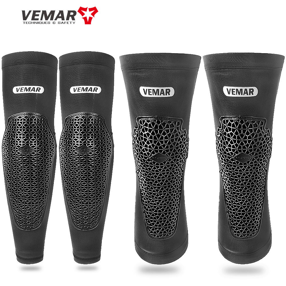 Mtb Elbow Pad - VEMAR Breathable Anti-fall Motorcycle Knee Elbow