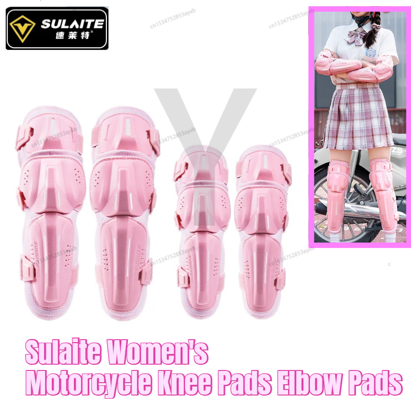 Mtb Elbow Pad - Sulaite Women Motorcycle Knee Elbow Pads