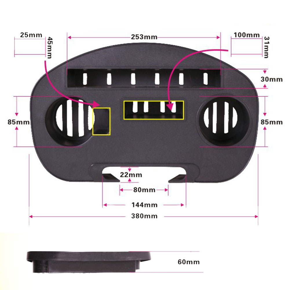 Clip On Cup Holder With Mobile - Outdoor Sport Chairs ulasan dan harga