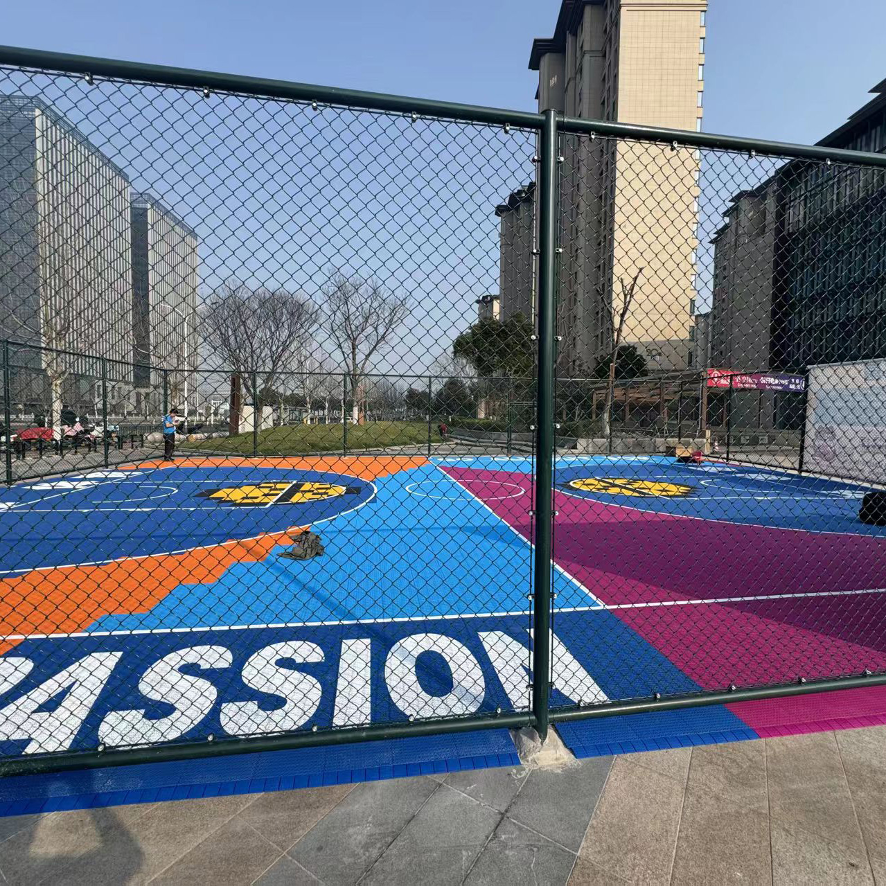 Modern Outdoor Sport Court Til - Outdoor Sport Court Tiles ulasan dan harga