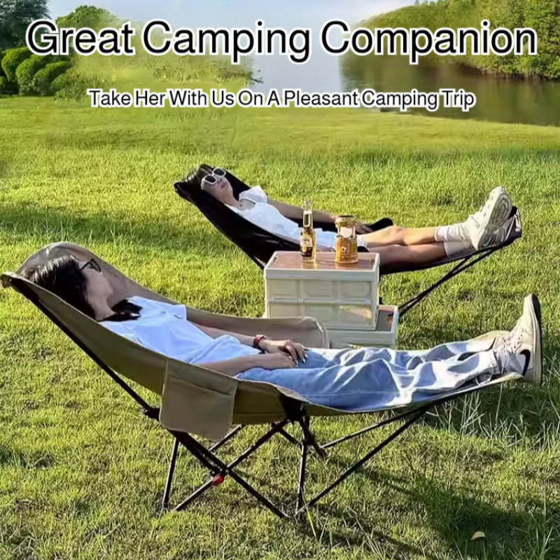 Portable Folding Recliner Beac - Outdoor Sport Chairs ulasan dan harga
