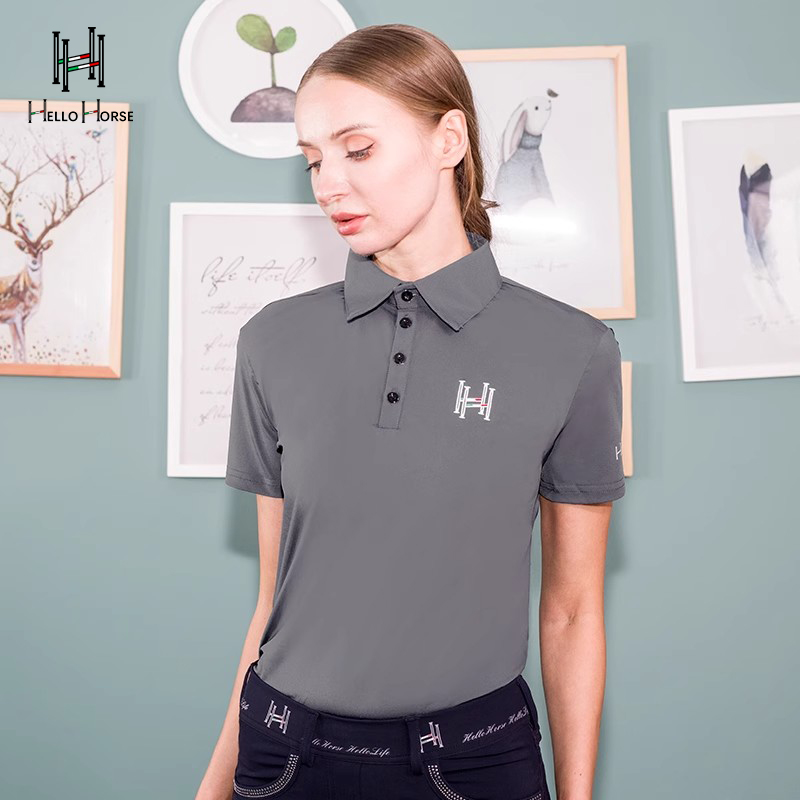 Hello Horse Equestrian Sports  - Polo Shirt Equestrian ulasan dan harga