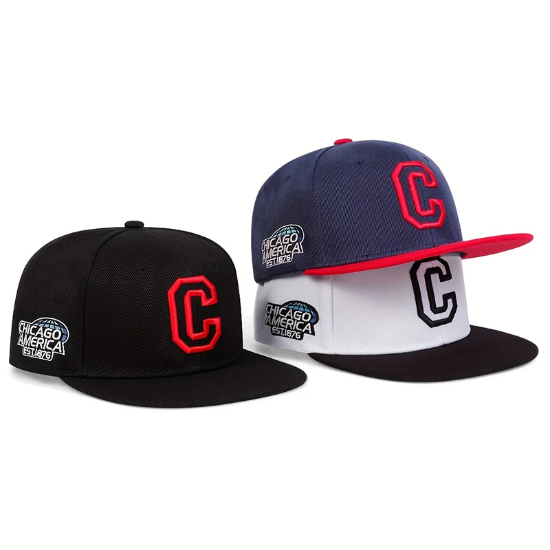 Unisex CHICAGO Embroidery Base - Outdoor Sport Hat ulasan dan harga