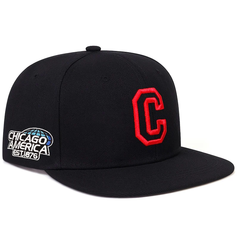 Unisex CHICAGO Embroidery Base - Outdoor Sport Hat ulasan dan harga