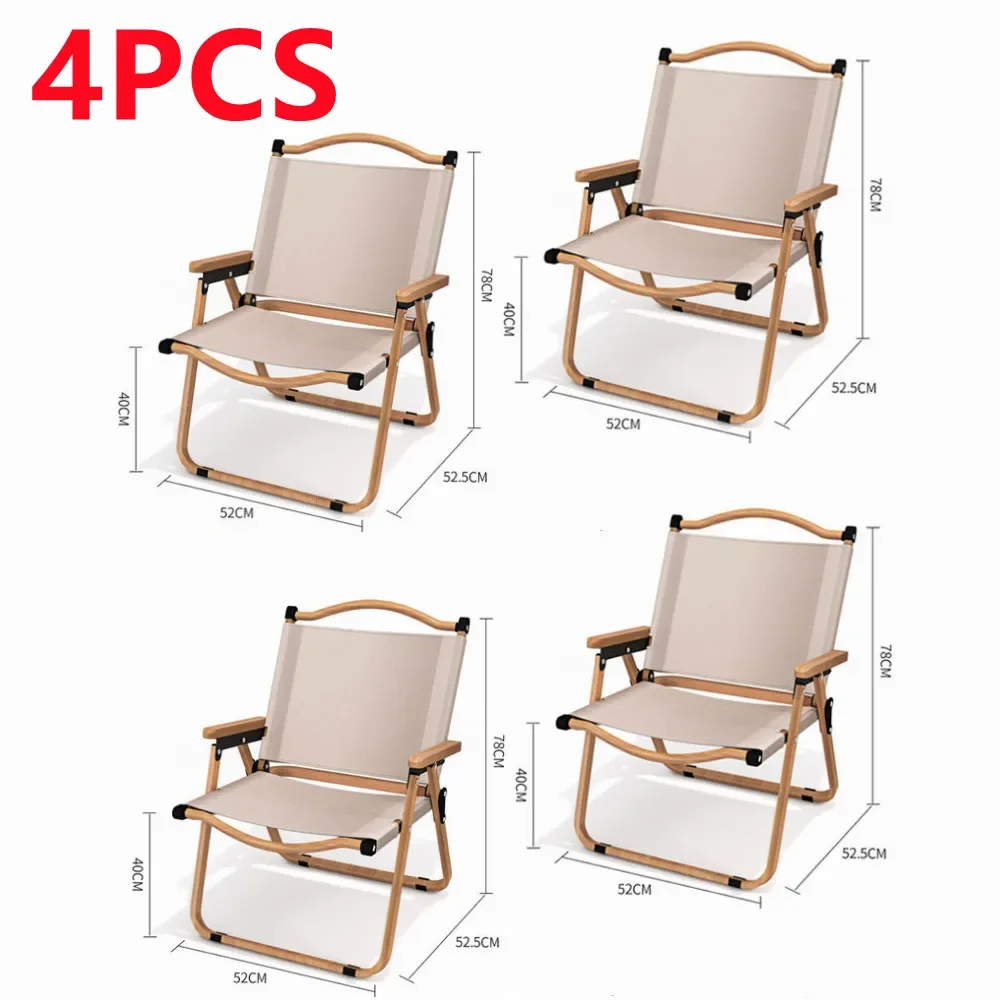 4/2/1PCS-khaki Camping Chair P - Outdoor Sport Chairs ulasan dan harga