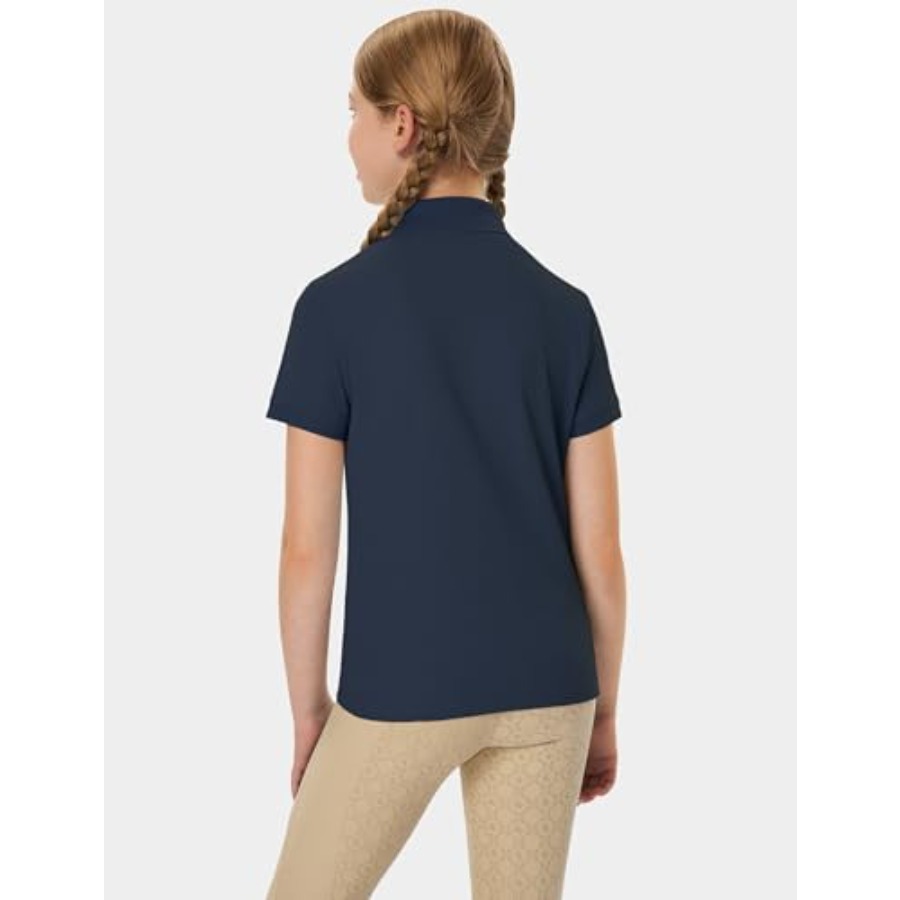 Girls Equestrian Shirt Short S - Polo Shirt Equestrian ulasan dan harga