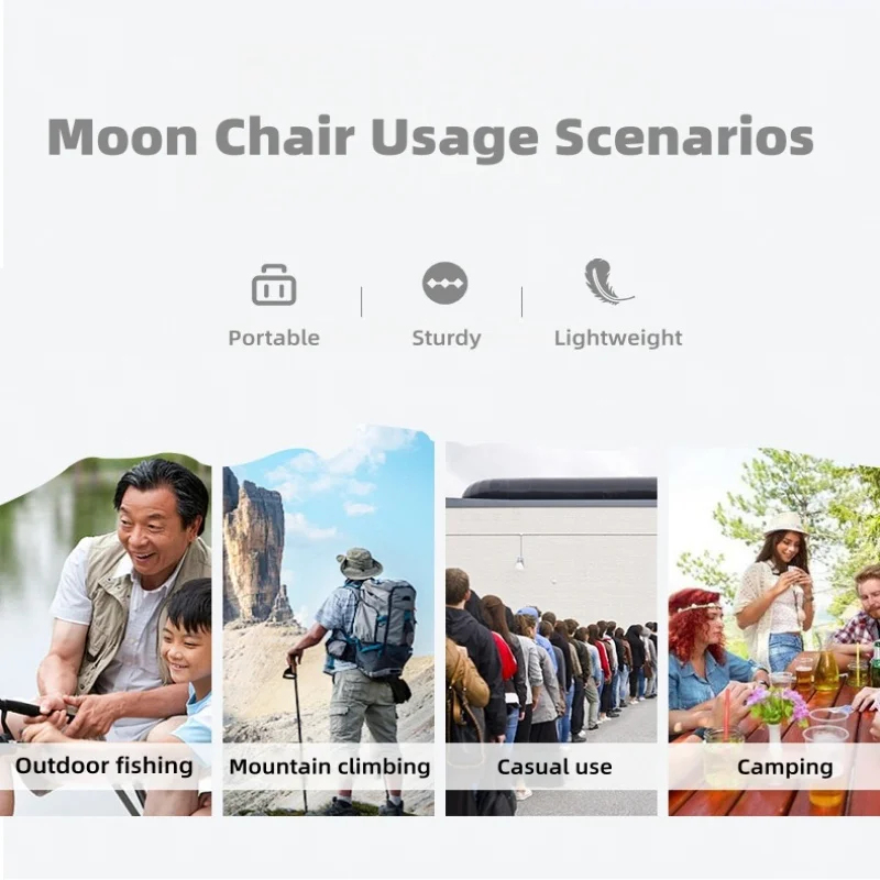 Outdoor Moon Chair, Camping Fo - Outdoor Sport Chairs ulasan dan harga