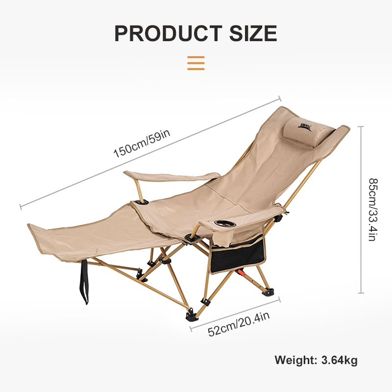 BRS 2-in-1 Reclining Camping C - Outdoor Sport Chairs ulasan dan harga
