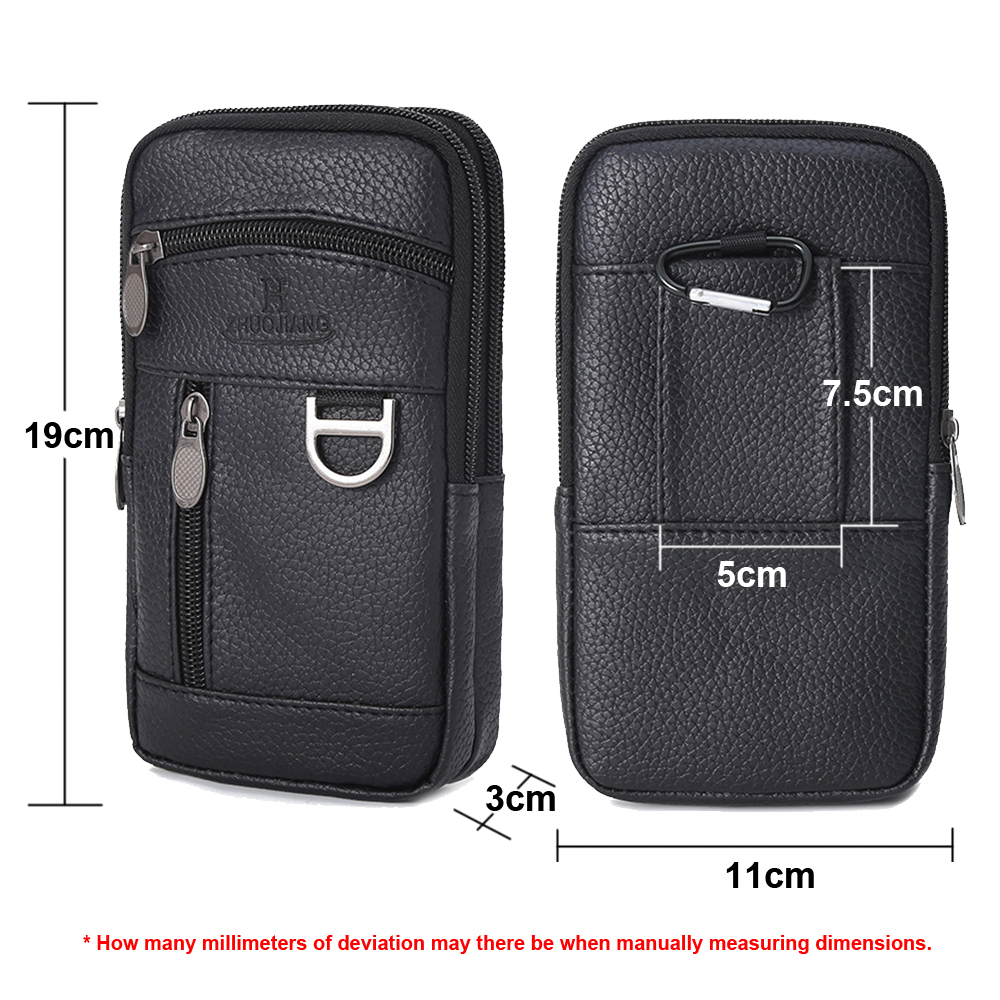 Men Waist Bag Mobile Phone Bag - Outdoor Sports Activities ulasan dan harga