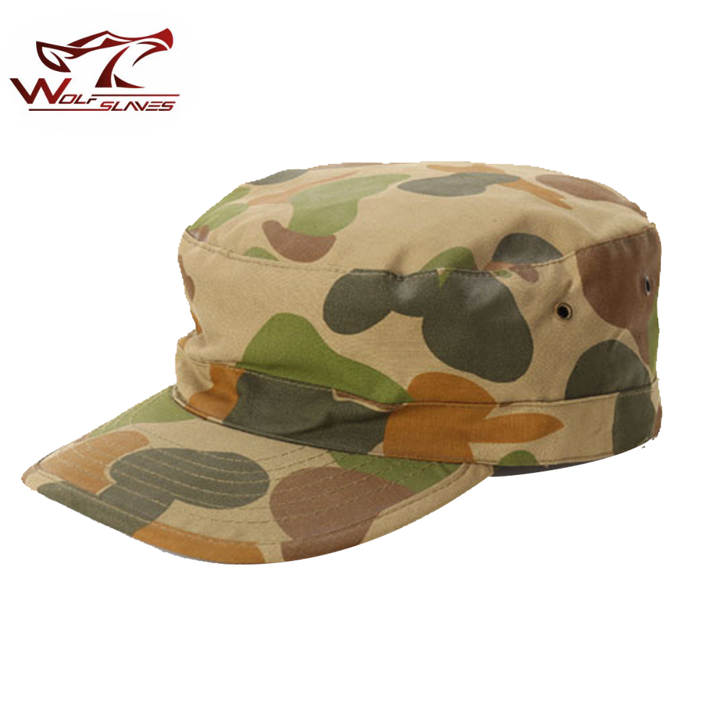 US Hat Camouflage Cap Airsoft  - Outdoor Sport Hat ulasan dan harga