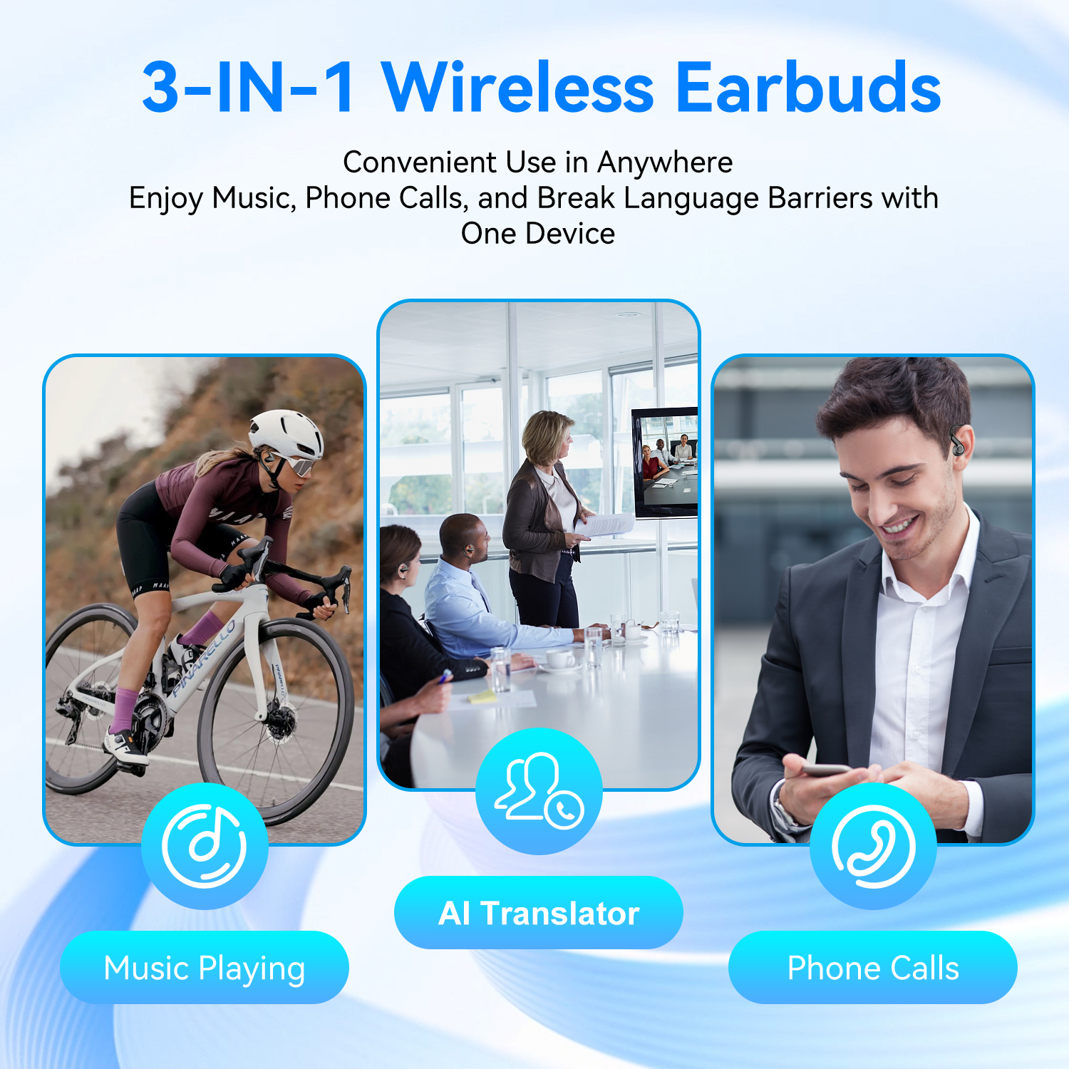 Ai Translator Earbud Device Re - Outdoor Sport Is ulasan dan harga
