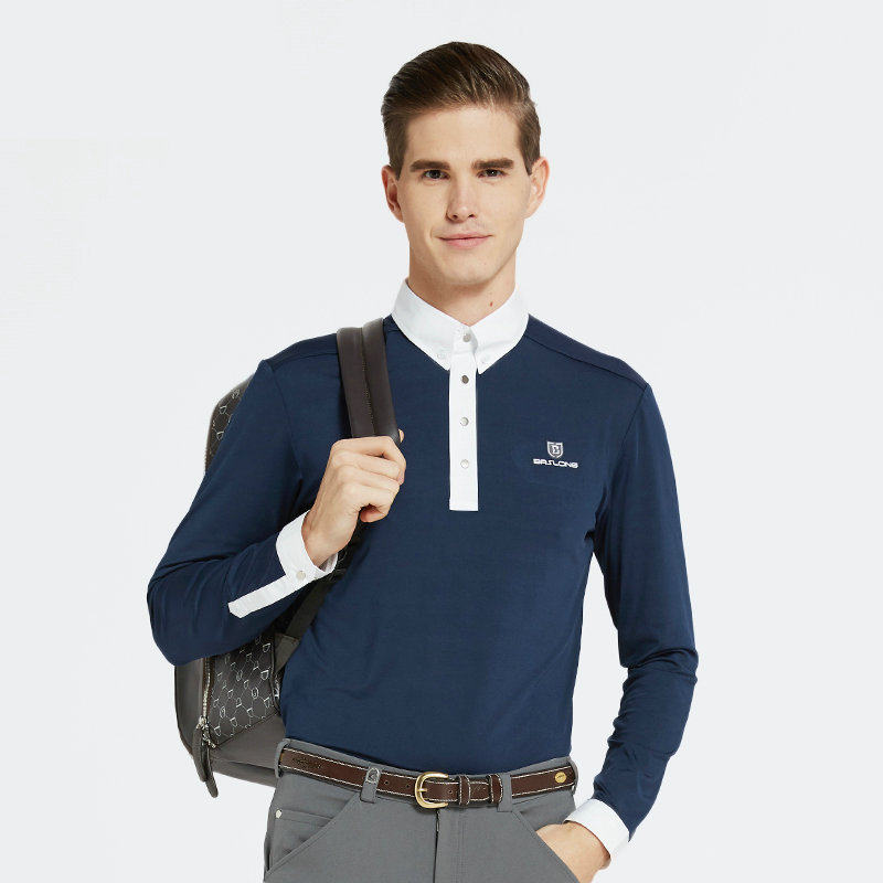 Baslong Equestrian Long Sleeve - Polo Shirt Equestrian ulasan dan harga