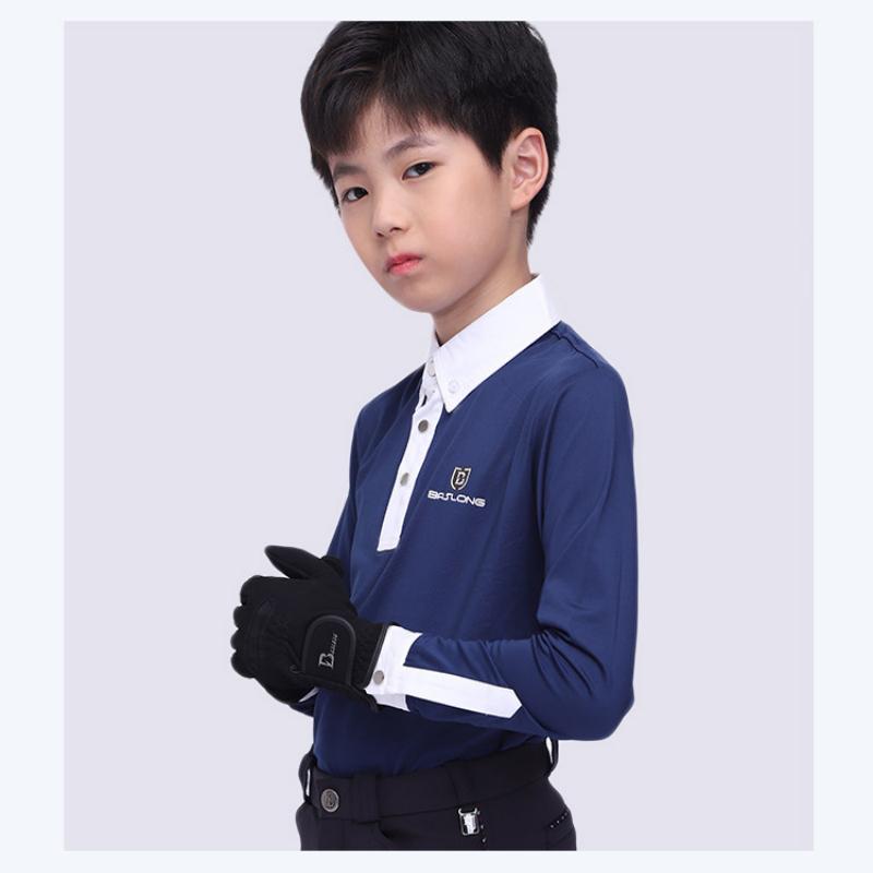 Baslong Equestrian Long Sleeve - Polo Shirt Equestrian ulasan dan harga