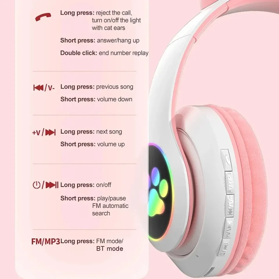 2 Pcs Wireless Headset Bluetoo - Outdoor Sport Activities For Kids ulasan dan harga