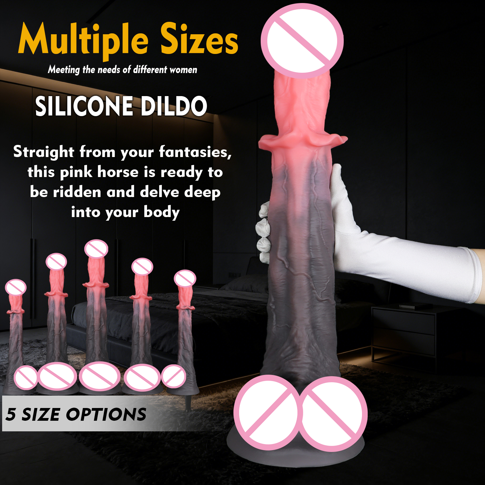 Long 54cm Horse Dildo Huge Rea - Lunge Line Horse ulasan dan harga