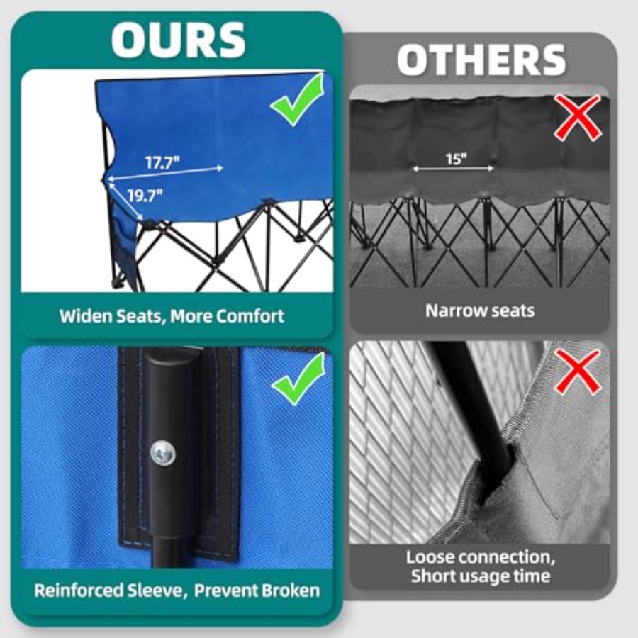 Portable Folding Bench, Foldab - Outdoor Sport Bench ulasan dan harga