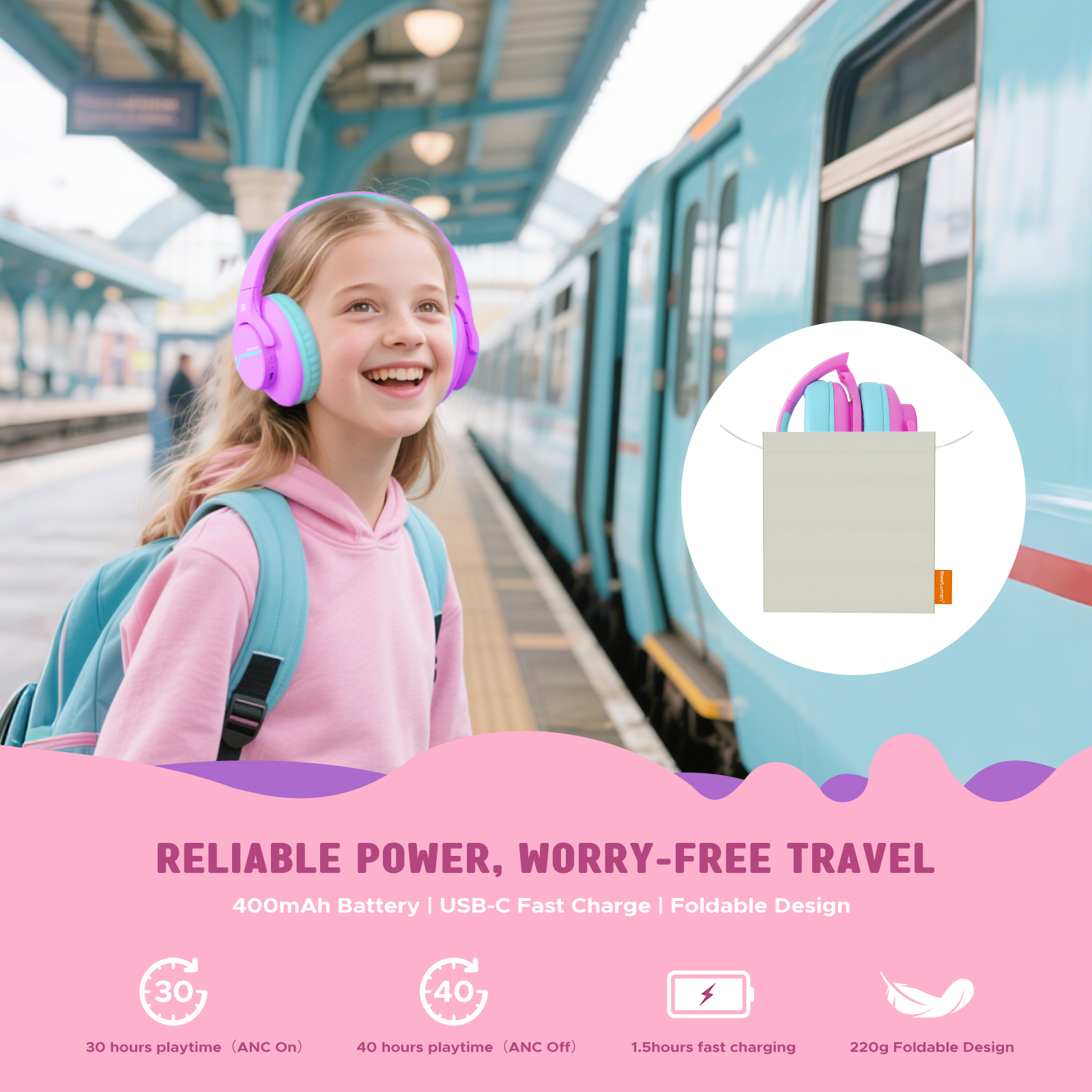 Nova1Lite Kids Active Noise Ca - Outdoor Sport Activities For Kids ulasan dan harga