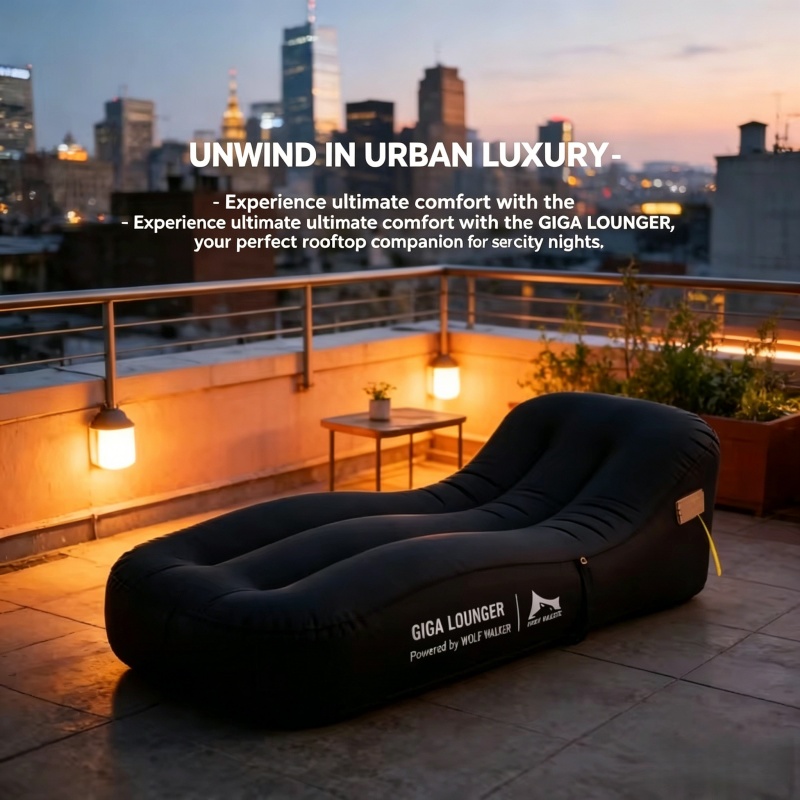 TPU Automatic Inflatable Chair - Outdoor Sport Chairs ulasan dan harga